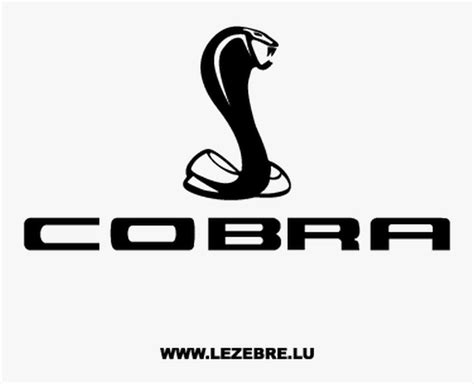 transparent mustang cobra logo